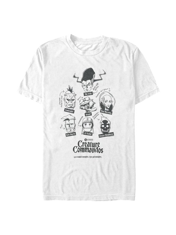 Mens Creature Commandos You Got Monsters T Shirt