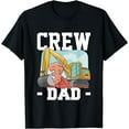 thumbnail image 1 of Mens Crew Dad Excavator Driver T-Shirt, 1 of 3