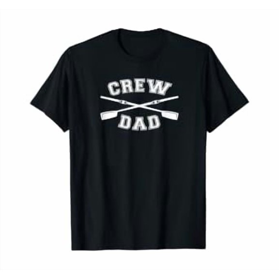 Mens Crew Dad Rowing Coxswain Sculling T-Shirt
