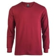 thumbnail image 1 of Mens Crew Neck Medium Weight Classic Cotton Thermal TopBurg, Small, 1 of 1