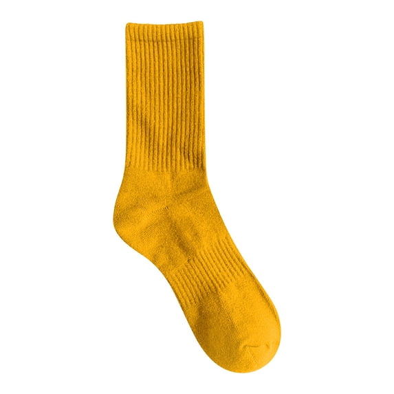 Mens Crew Socks, Winter Breathable Athletic Socks for Men Ginger