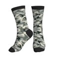 thumbnail image 1 of Mens Crew Socks Womens Army Digital Camouflage Workout Training Athletic Socks, 1 of 7