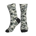 thumbnail image 1 of Mens Crew Socks Womens Army Digital Camouflage Workout Training Athletic Socks, 1 of 7