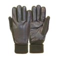 thumbnail image 1 of Mens Cuffed Brown Leather Touchscreen Text & Tech Gloves Thinsulate, 1 of 1