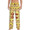 thumbnail image 1 of Mens Curi-ous Monkey Geor-gia Pajama Pants Lounge Pants Super Soft Pajama Bottoms with Pockets Drawstring, 1 of 8