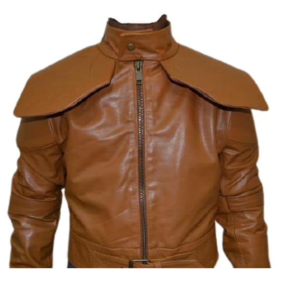 Mens Custom Bespoke Tan Color Leather Jacket SouthBeachLeather