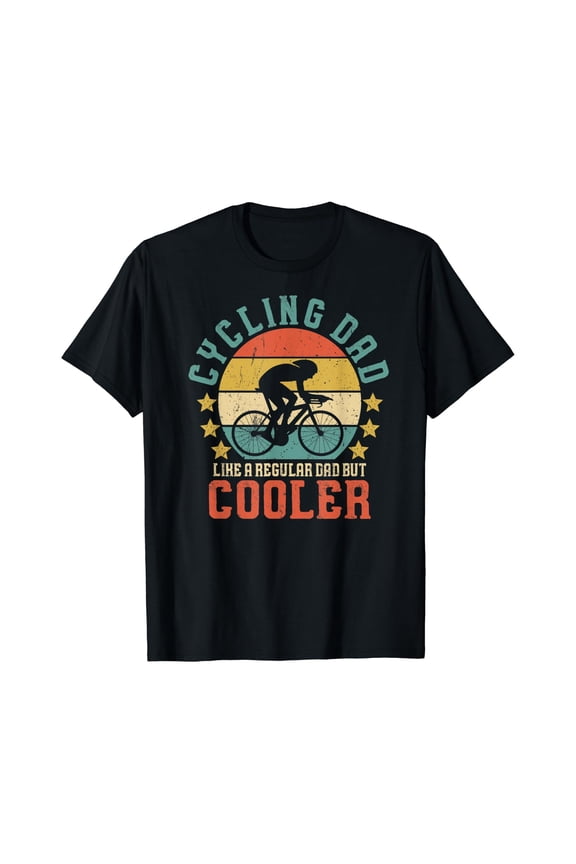 Mens Cycling Dad Bike Rider & Cyclist Father's Day Gift T-Shirt