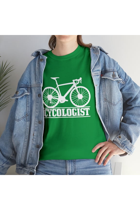 Mens Cycologist Cycling Road Bike Racing Funny Cyclist Gift T-Shirt
