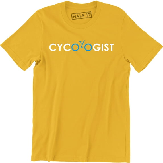 Mens Cycologist Funny Psychology Biking Cyclist Pun Biker T-Shirt