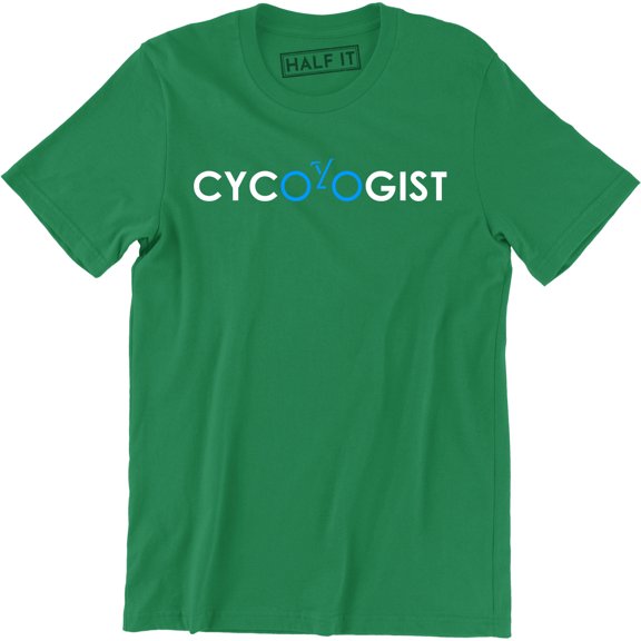 Mens Cycologist Funny Psychology Biking Cyclist Pun Biker T-Shirt