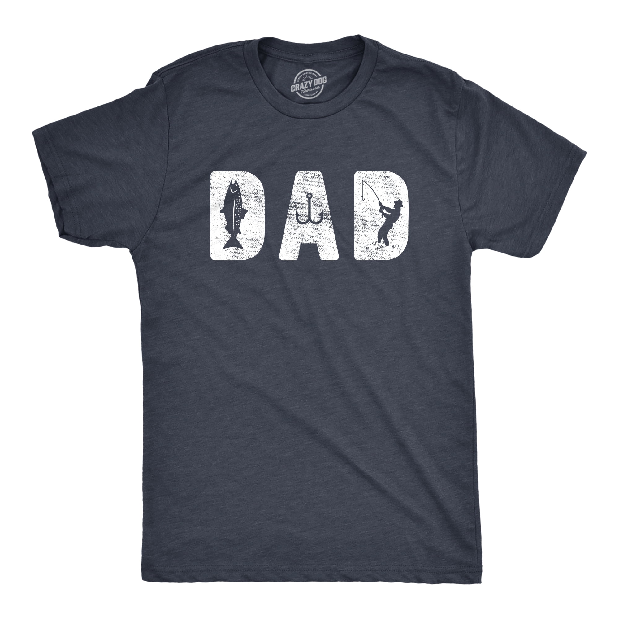 Fishing Shirt for Dad Men Funny Fishing Gift Fathersday Fish T-Shirt