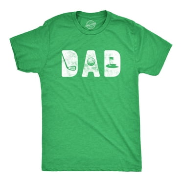 Mens Dad Golf T Shirt Funny Fathers Day Gift For Dad Outdoor Sports Graphic Tee Graphic Tees