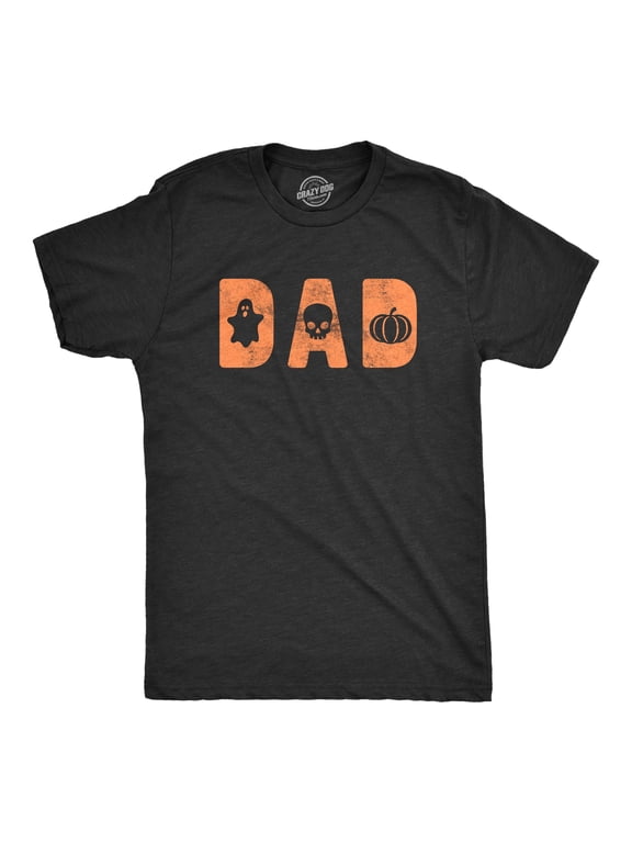 Mens Dad Halloween T Shirt Funny Spooky Trick Or Treat Father Graphic Novelty Tee Graphic Tees