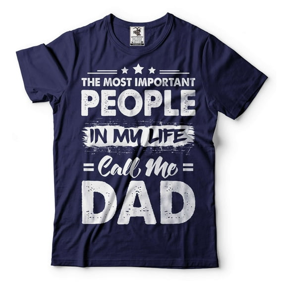 Mens Dad Shirt People Call Me Dad T-Shirt Fathers Day Dad Gifts Dad Shirts Father Shirt Daddy Shirt (Large Navy Blue)
