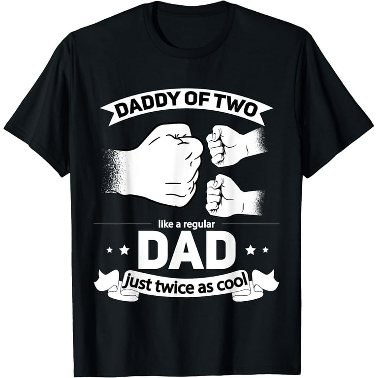 Dad Of Two 2 Squared T-Shirt - Funny Father T Shirt Dad Of Two 2 Squared T-Shirt - Funny Father T Shirt