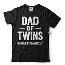 Mens Dad T-shirt Dad Of Twins Shirt Father's Day Shirt Father Of Twins Shirt Twin Dad Gifts