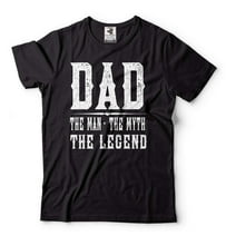 Mens Dad T-shirt The Man The Myth The Legend T-Shirt Father's Day Dad Gift Tee Father Gifts