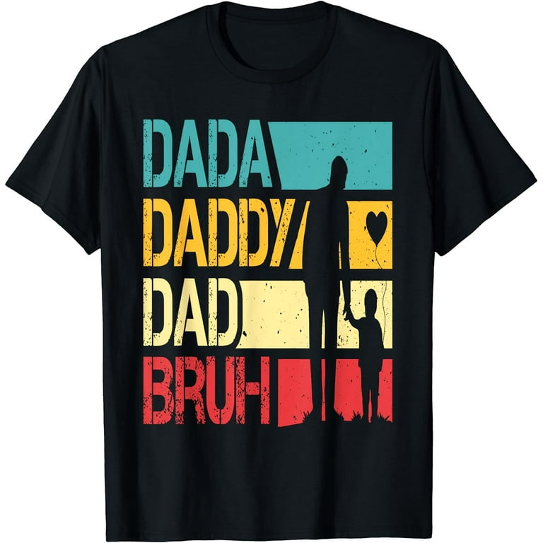 Distressed Dada T Shirt Funny Retro Father's Day Tee Distressed Dada T Shirt Funny Retro Father's Day Tee