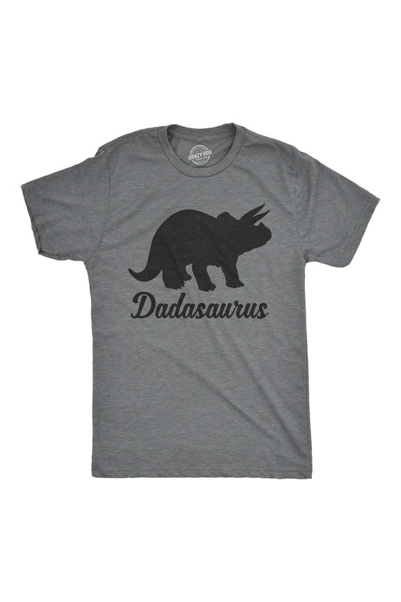 Mens Dadasaurus T Shirt Funny Fathers Day Dinosaur Tee for Guys Graphic Tees