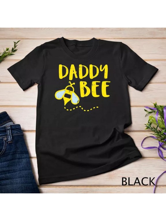 Mens Daddy Bee Family Matching Beekeeping Dad Papa Men T-Shirt Unisex S-5XL Hot Trending Shirt, not genuine