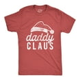 thumbnail image 1 of Mens Daddy Claus T Shirt Funny Christmas Party Father Santa Claus Graphic Tee Graphic Tees, 1 of 8
