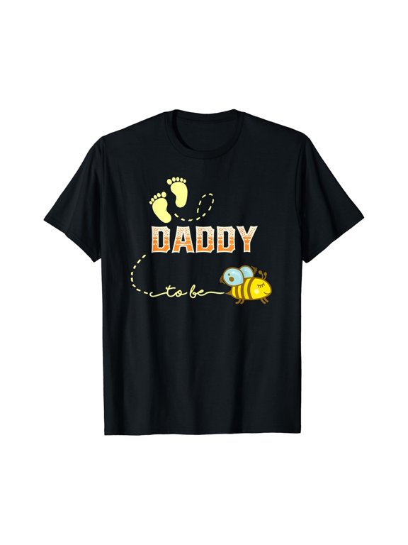 Mens Daddy To Bee T-Shirt Soon To Be Dad Gift For New Daddy BLACK Unisex S-5XL Hot Trending Shirt, Vintage Birthday Gift