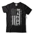 thumbnail image 1 of Mens Daddy shirt Daddy USA Flag Tee USA Patriotic Shirt Fathers Day Dad Shirt Father's Day Gifts (5X-Large Black), 1 of 6