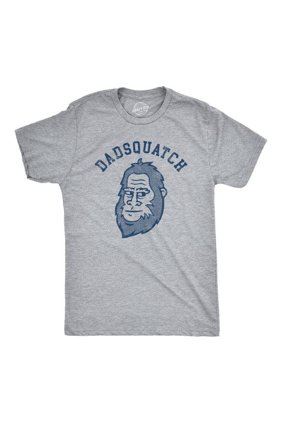 Mens Dadsquatch T Shirt Funny Fathers Day Gift Sasquatch Bigfoot Joke Tee for Guys Graphic Tees