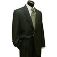 thumbnail image 1 of Mens Dark Olive Green (Hunter) 2 Button Super Wool Business - Wedding 2 Piece Side Vented 2 Piece Suits For Men Side Vented Jacket, 1 of 1