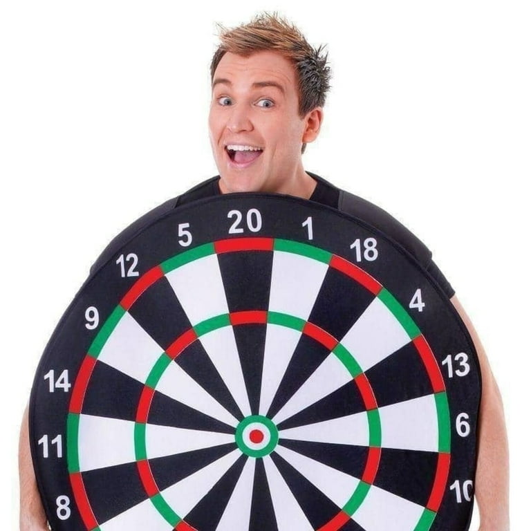 Mens Dart Board Adult Costume Male Chest Size 44 Halloween