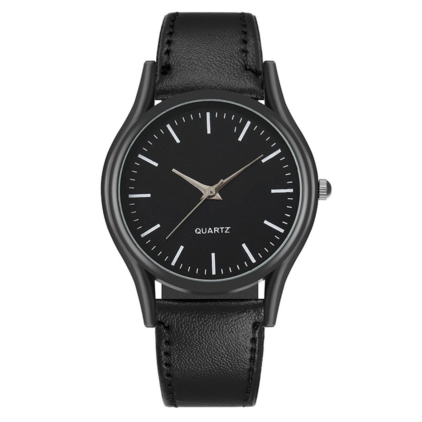 Mens Date Thin Minimalist Fashion Casual Analog Quartz Watch Slim Dress