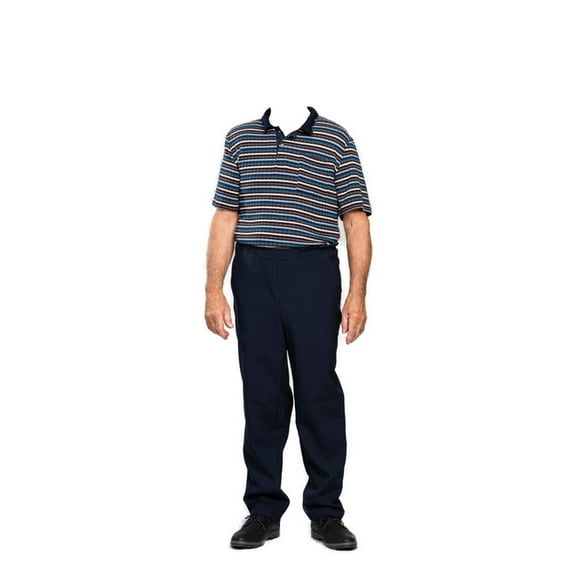Mens Daytime One-Piece Anti-Strip Polo-Top Jumpsuit -Style 8