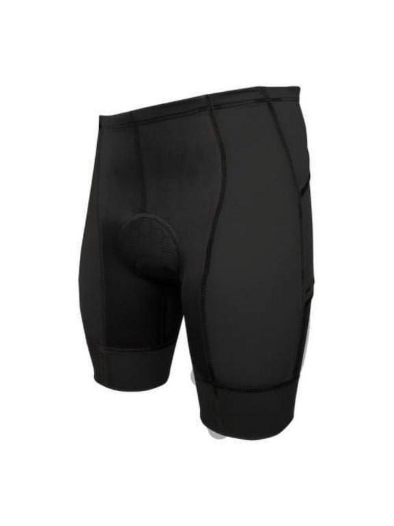 Mens De Soto Forza Tri Short 4-Pocket FTF2 - Black/Black / Small