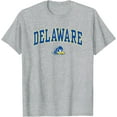 thumbnail image 1 of Mens Delaware Fightin' Blue Hens Arch Over Heather Gray T-Shirt, 1 of 3