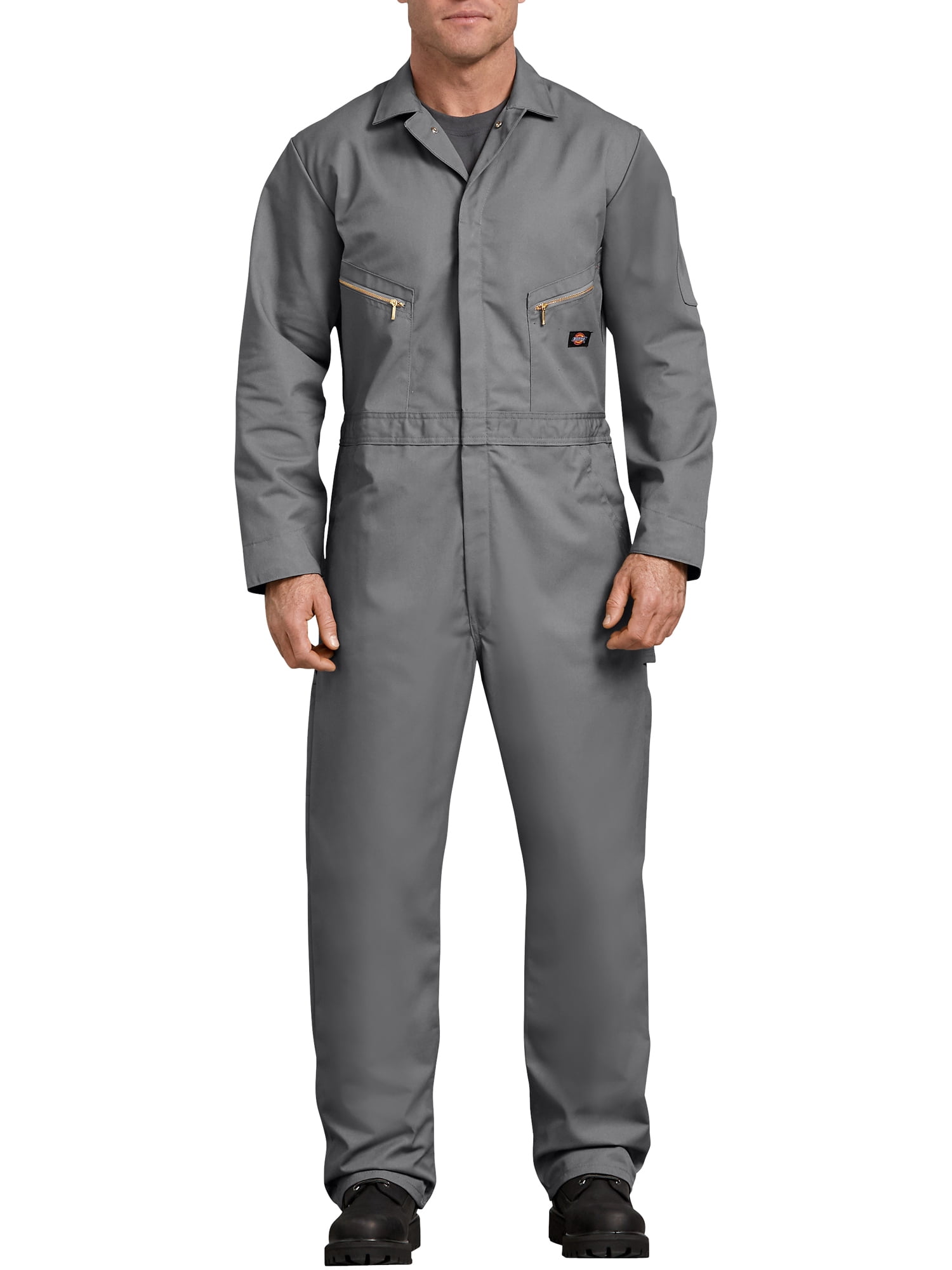 Dickies Men's Deluxe Blend Long Sleeve Mechanic Work Coveralls Medium