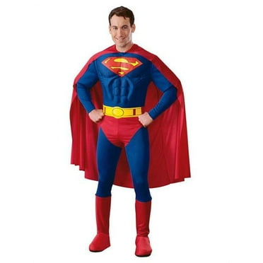 Rubies Superman Man of Steel Muscle Chest Adult Halloween Costume ...