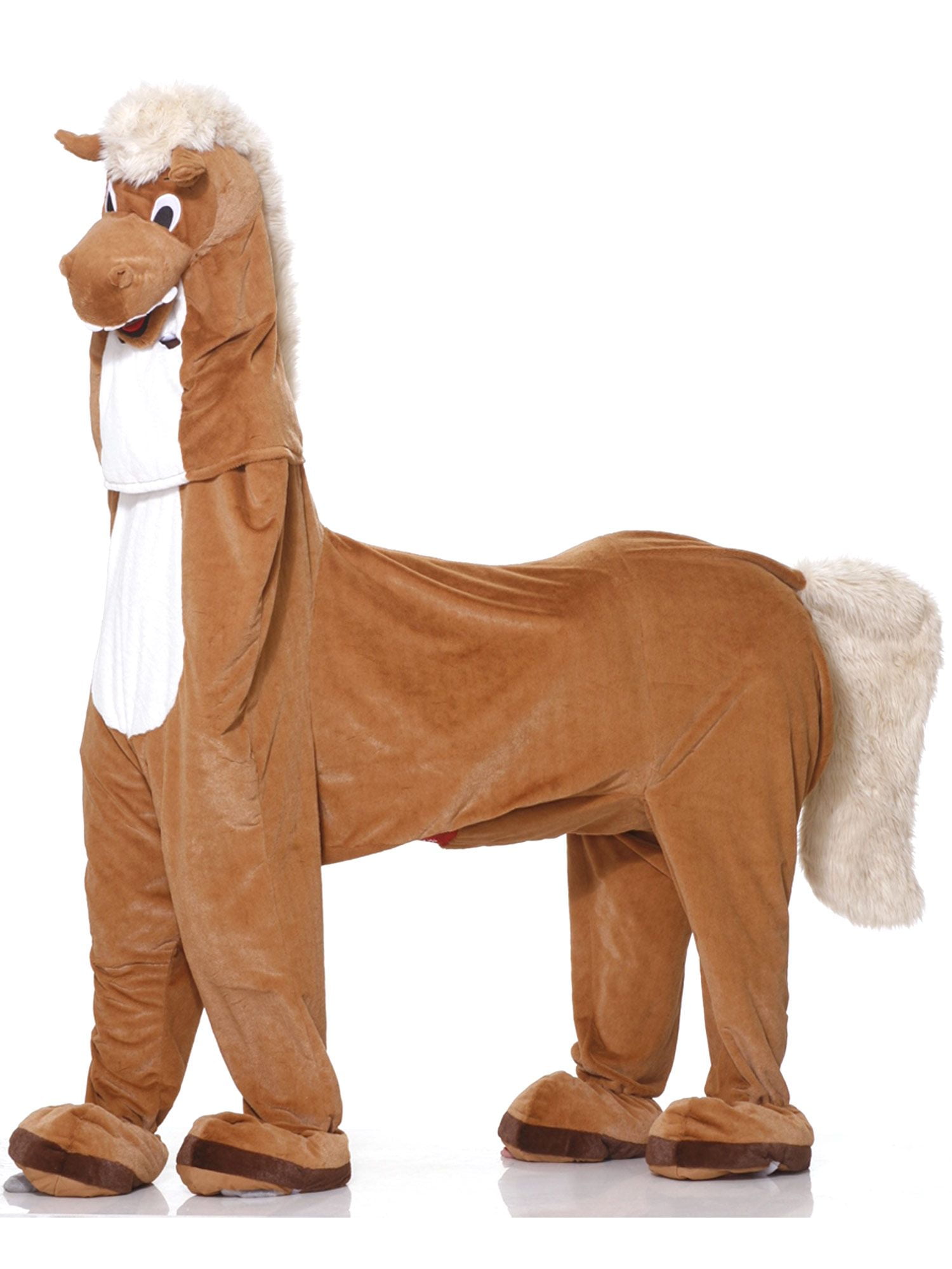 Mens Deluxe Plush Two-Man Horse Costume