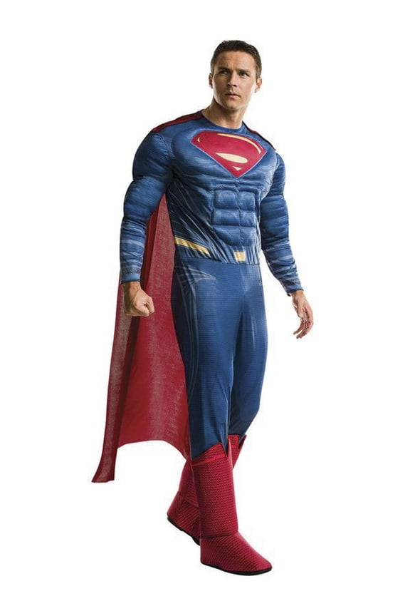 Justice League Superman Deluxe Costume for Adults by Rubies, Men's XL