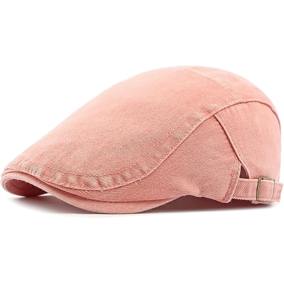 Mens Denim Cotton Newsboy Cap Ivy Gatsby Driving Hunting Cabbie Hat for Wommen Men