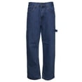 thumbnail image 1 of Mens Denim Jeans Pants Premium Cotton Straight Leg Fit CA8929 Stone Wash 48x32, 1 of 5