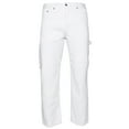 thumbnail image 1 of Mens Denim Jeans Pants Premium Cotton Straight Leg Fit CA8929 White 38x32, 1 of 4