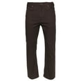 thumbnail image 1 of Mens Denim Jeans Pants Premium Cotton Straight Leg Fit CA999 Brown 36x32, 1 of 6