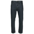 thumbnail image 1 of Mens Denim Jeans Pants Premium Cotton Straight Leg Fit CA999 D Blue 38x30, 1 of 6
