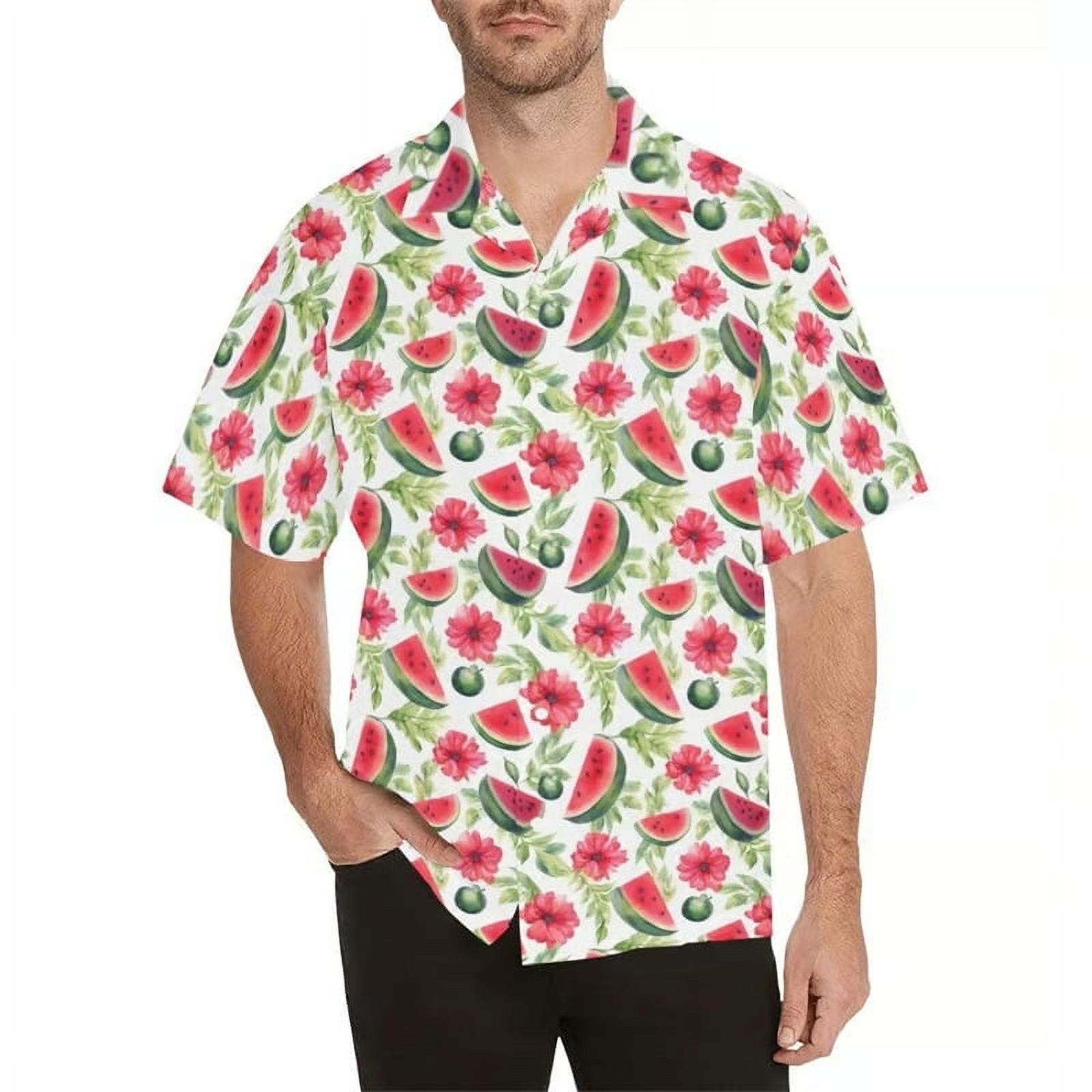 Tropical Fruit Oversized Shirt