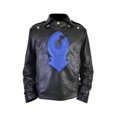 thumbnail image 1 of Mens Designer Cool Black Costume Genuine Leather Jacket SouthBeachLeather, 1 of 4
