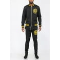 thumbnail image 1 of Mens Designer Lion Head Embroidered Full Suit Track Jacket and Track Pant Jogger Set, 1 of 4