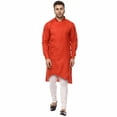 thumbnail image 1 of Mens Designer Wear Indian Linen Bollywood Achkan Pathani Style Kurta Pyjama Set, 1 of 3