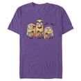 thumbnail image 1 of Mens Despicable Me Dave Kevin and Stuart Trick Or Banana Bucket T Shirt, 1 of 3