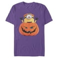 thumbnail image 1 of Mens Despicable Me Halloween Stuart Pumpkin Surprise T Shirt, 1 of 3