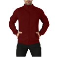 thumbnail image 1 of Mens Dialysis Jacket with Arm Zipper Full Zip Warm Heavyweight Stand Collar Sweatshirt Hemodialysis Treatment Clothing, 1 of 7